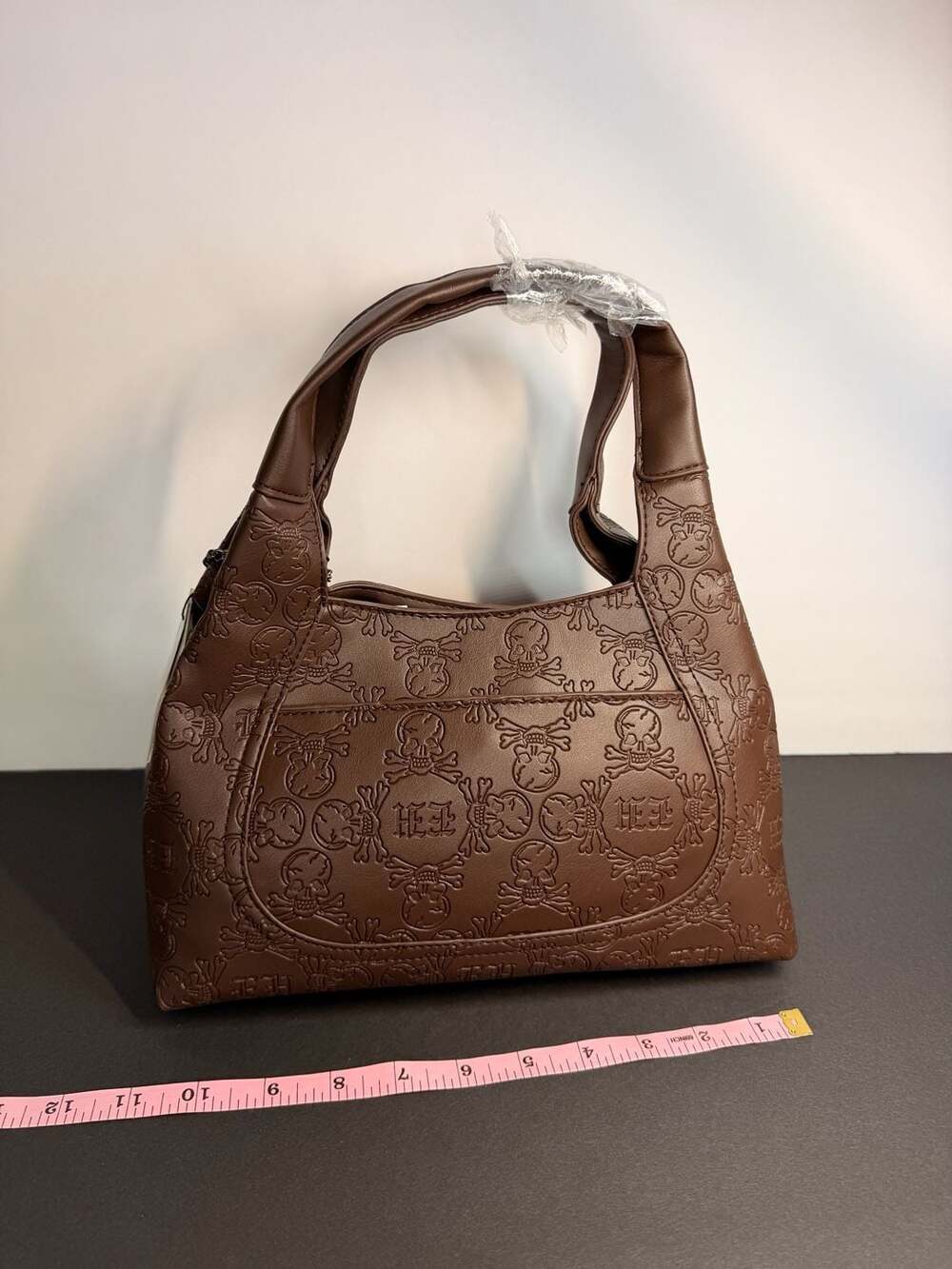 NWT Ed Hardy Chocolate shoulder bag OTOÑO VIBES - Picture 3 of 8